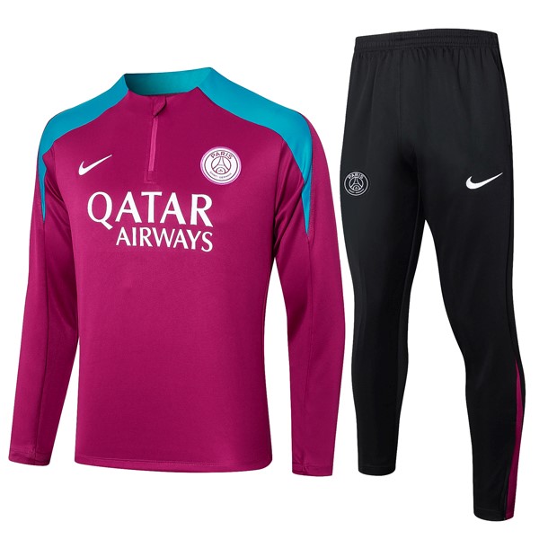 Sudadera De Training PSG 2024-25 Purpura Rojo 3